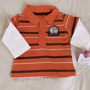 NWT- Carter’s- Baby Boy Shirt- Size NB